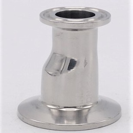 Stainless steel  Reduction eccentric, clamp | DN25/20