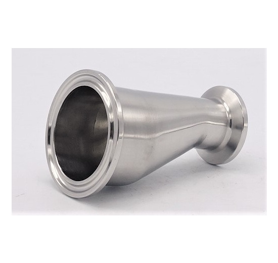 stainless steel Reduction eccentric, clamp DN40/20