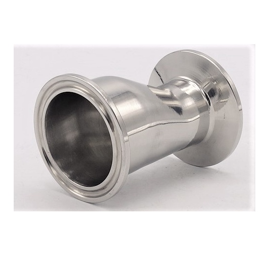 stainless steel Reduction eccentric, clamp DN40/25