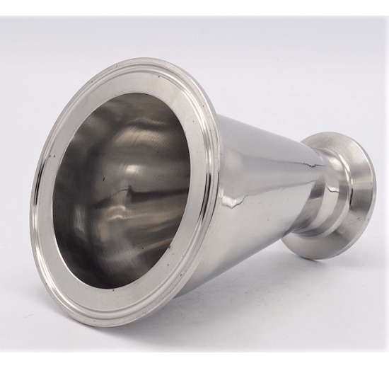 stainless steel Reduction excentric, clamp DN65/32