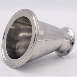 stainless steel Reduction excentric, clamp DN65/40