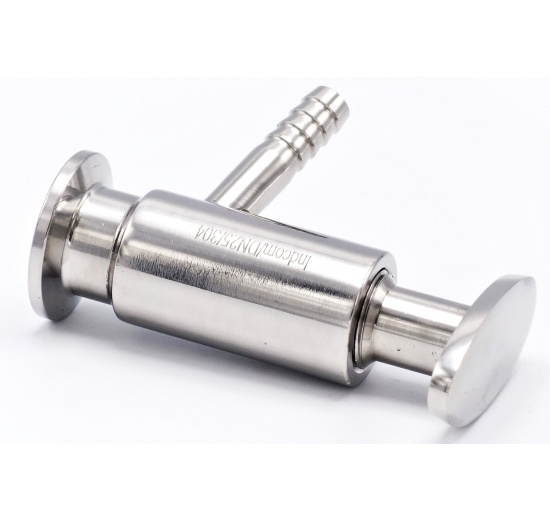 Stainless Steel Sampling Valve, Clamp Connection DN20 (K34)