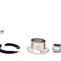 Stainless steel sampling valve, clamp connection DN25