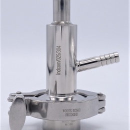 Stainless steel sampling valve CLAMP  Stainless steel valves and fittings Food and Beverage Applicat