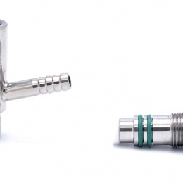 Stainless steel sampling valve, threaded 1/2"