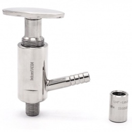 Stainless steel sampling valve, threaded | 1/4"