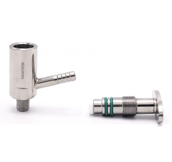 Stainless steel sampling valve, threaded | 1/4"