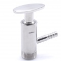 Stainless steel sampling valve, threaded 3/4"