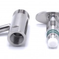 Stainless steel sampling valve, threaded 3/4"