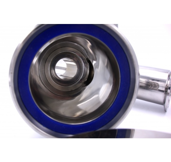 Stainless steel sanitary Y- filter, Clamp C-C