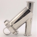 Stainless Steel Sanitary Y- filter, Clamp DN40