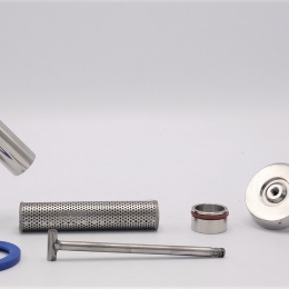 Stainless steel sanitary Y filter, welded S-S, for F&B production