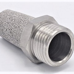 Stainless steel silencer - air conditioning