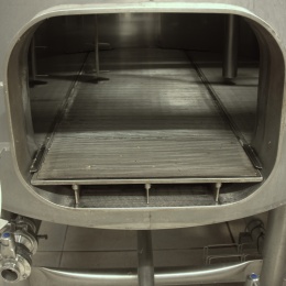 Stainless steel slotted sieve plate for lauten tank for wort draining