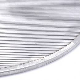 Stainless steel slotted sieve plate