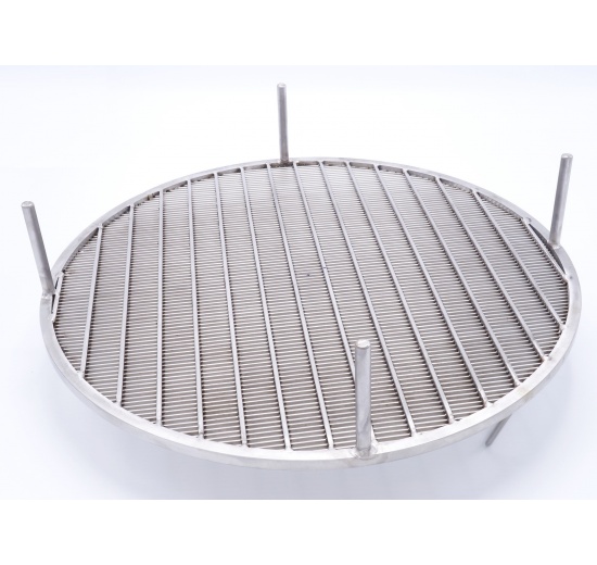 Stainless steel slotted sieve plate