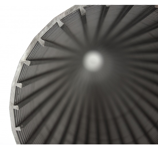 Stainless steel slotted sieve plate