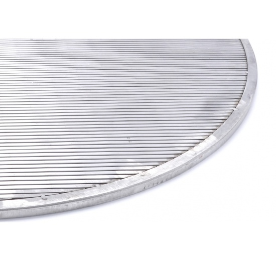 Stainless steel slotted sieve plate