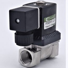 Stainless Steel Solenoid Valve 2/2, G 1/2" AC230V, NC