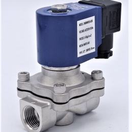 Stainless Steel Solenoid Valve 2/2, G 1/2" AC230V, NC