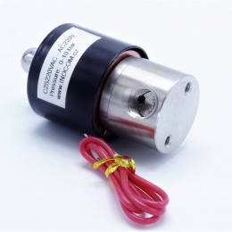 Stainless steel solenoid valve 2/2, G 1/4" AC220V, NC