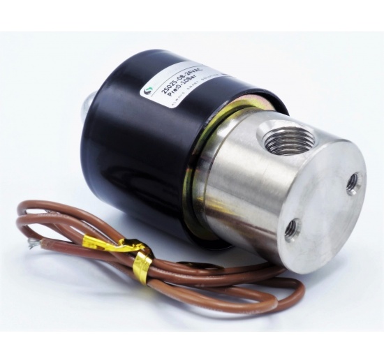 Stainless Steel Solenoid Valve 2/2, G 1/4" AC24V, NC