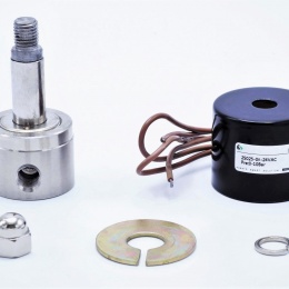 Stainless steel solenoid valve 2/2, G 1/8" AC24V, NC