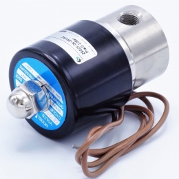 Stainless steel solenoid valve 2/2, G 1/8" AC24V, NC