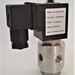 Stainless Steel Solenoid Valve 3/2, G 1/8" AC230V, NC