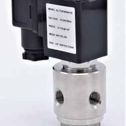 Stainless Steel Solenoid Valve 3/2, G 1/8" AC24V, NC