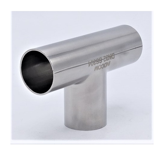 stainless steel T-piece, Long, Welded DN32