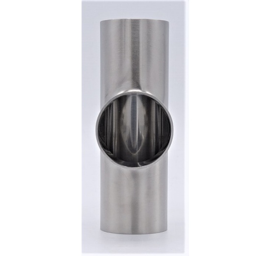stainless steel T-piece, Long, Welded DN40