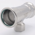 stainless steel T Piece, Press Fittings F/F(internal thread) /F 42_3/4"_42