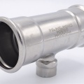 stainless steel T Piece, Press Fittings F/F(internal thread) /F 54_3/4"_54