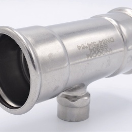 stainless steel T Piece, Press Fittings F/F(internal thread) /F 54_3/4"_54