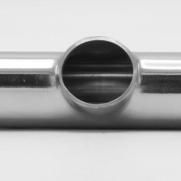 stainless steel T-piece, Short, Welded DIN DN15 (18 x 1,5 mm)