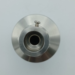 Stainless steel thermometer well | 100 mm (1/2") CLAMP collar 50,5 mm