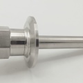 Stainless steel thermometer well | 100 mm (1/2") CLAMP DN25