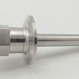 Stainless steel thermometer well | 100 mm (1/2") CLAMP DN25