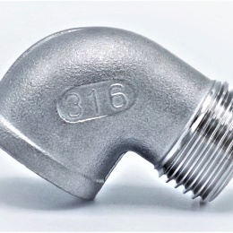 stainless steel  Threaded Elbow M/F type 304_ 90°  1/2"