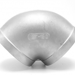 Stainless steel threaded elbow