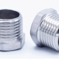 Stainless steel threaded end cap with hexagon type 330 | 1/2"