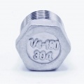 Stainless steel threaded end cap with hexagon type 330 1/4"