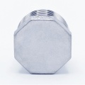 Stainless steel threaded end cap with hexagon type 330 1"