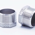 Stainless steel threaded end cap with hexagon type 330 | 1"
