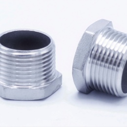 Stainless steel threaded end cap with hexagon type 330 | 3/4"