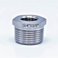 stainless steel Threaded Reducer M/F / with Hexagon / Type 325, 3/4"x3/8"