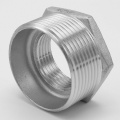 Stainless steel Threaded Reducer M/F / with Hexagon / Type 325, 6/4"x1"