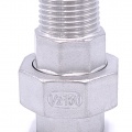 Stainless Steel Union Thread, / flat seal / type 316 | 1/2"