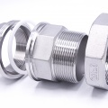 Stainless Steel Union Thread, / flat seal / type 316  2"